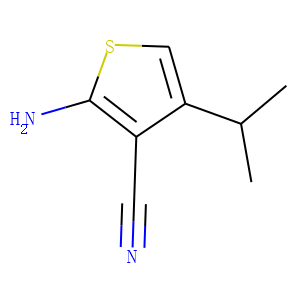 2-amino-4-isopropylthiophene-3-carbonitrile