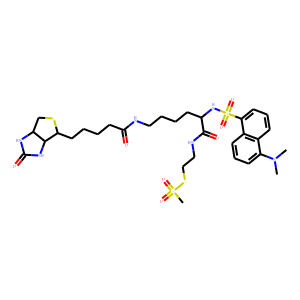 (N-Dansyl)biocytinamidoethyl Methanethiosulfonate