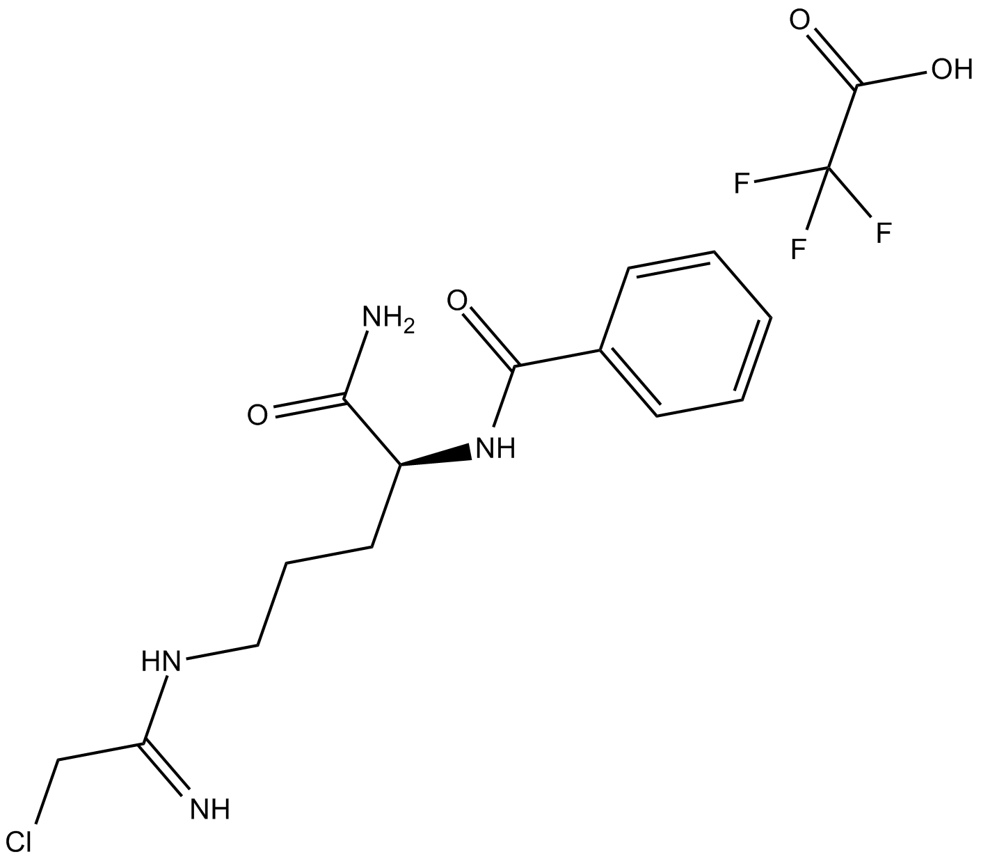 Cl-Amidine (trifluoroacetate salt)