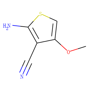 3-Thiophenecarbonitrile,  2-amino-4-methoxy-