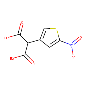 5-Nitro-3-thiophemalonic acid