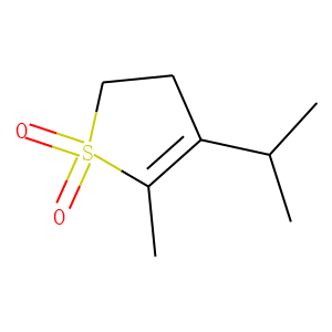 Thiophene, 2,3-dihydro-5-methyl-4-(1-methylethyl)-, 1,1-dioxide (9CI)