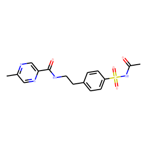 N-Des(cyclohexylaminocarbonyl)-N-acetyl Glipizide