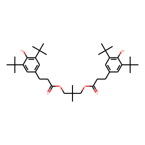 Bis[3-[3,5-di(tert-butyl)-4-hydroxyphenyl]propionic acid]2,2-dimethyltrimethylene ester
