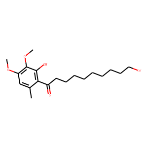 6-(10-hydroxydecanoyl)-2,3-dimethoxy-5-methylphenol