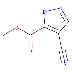 1H-Pyrazole-3-carboxylicacid,4-cyano-,methylester(9CI)