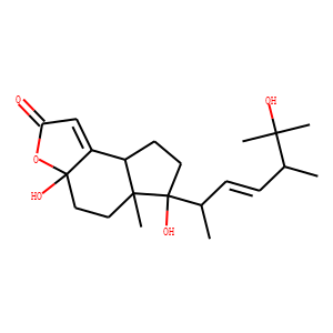 3a,4,5,5a,6,7,8,8a-Octahydro-3a,6-dihydroxy-6-(5-hydroxy-1,4,5-trimethyl-2-hexenyl)-5a-methyl-2H-ind