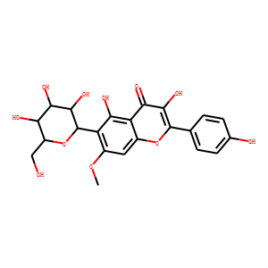 6-(β-D-Glucopyranosyl)-3,4',5-trihydroxy-7-methoxyflavone