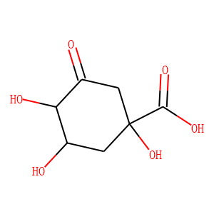 1,3β,4α-Trihydroxy-5-oxocyclohexane-1β-carboxylic acid