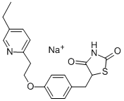 5-[4-[2-(5-Ethyl-2-pyridyl)ethoxy]benzyl]-2,4-thiazolidinedione