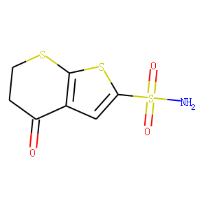 5,6-DIHYDRO-4-OXO-4H-THIENO[2,3-B]THIINE-2-SULFONAMIDE