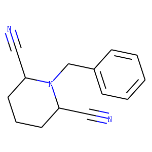 CIS-1-BENZYL-2,6-DICYANOPIPERIDINE