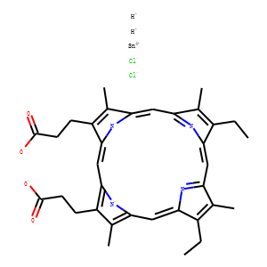 Sn(IV) Mesoporphyrin IX Dichloride