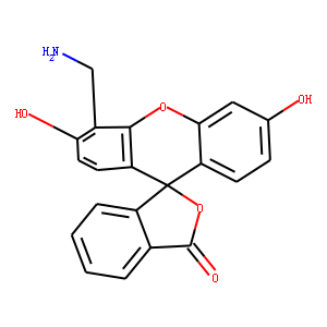 4/'-(Aminomethyl)-3/',6/'-dihydroxy-3H-spiro-[isobenzofuran-1,9/'-xanthen]-3-one