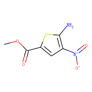 2-Thiophenecarboxylicacid,5-amino-4-nitro-,methylester(9CI)