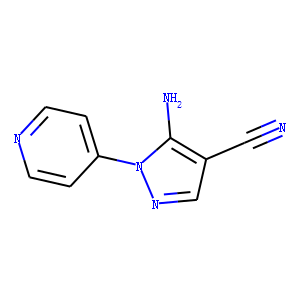 5-amino-1-(pyridin-4-yl)-1H-pyrazole-4-carbonitrile