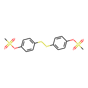 Bis(4-methylsulfonyloxyphenyl) persulfide