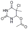 6-acetoxy-5-chloro-5,6-dihydrothymine
