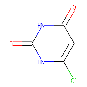 2,4-Pyrimidinediol, 6-chloro- (9CI)