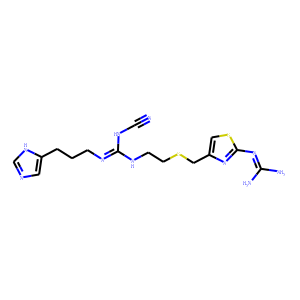 1-[2-(2-Guanidino-4-thiazolylmethylthio)ethyl]-2-cyano-3-[3-(1H-imidazol-4-yl)propyl]guanidine