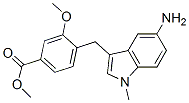 Methyl 4-[(5-Amino-1-methylindol-3-yl)methyl]-3-methoxybenzoate