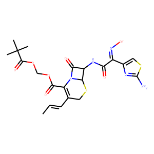(6R,7R)-7-[[(2-Amino-4-thiazolyl)[(Z)-hydroxyimino]acetyl]amino]-8-oxo-3-[(Z)-1-propenyl]-5-thia-1-a