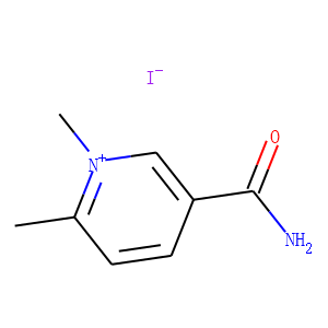 3-(Aminocarbonyl)-1,6-dimethyl-pyridinium Iodide