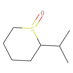 2H-Thiopyran,tetrahydro-2-(1-methylethyl)-,1-oxide,trans-(9CI)