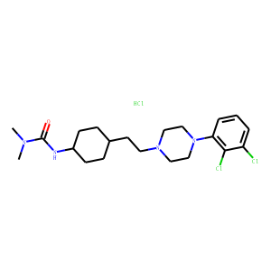 Cariprazine hydrochloride