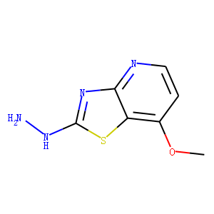 Thiazolo[4,5-b]pyridin-2(3H)-one, 7-methoxy-, hydrazone (9CI)