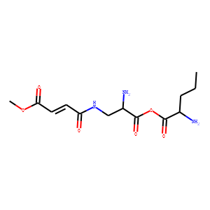 norvalyl-N(3)-(4-methoxyfumaroyl)-2,3-diaminopropionic acid