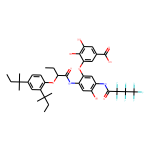 3-[2-[2-(2,4-Di-tert-pentylphenoxy)butyrylamino]-5-[(heptafluorobutyryl)amino]-4-hydroxyphenoxy]-4,5