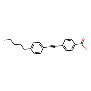 4-((4-pentylphenyl)ethynyl)benzoic acid