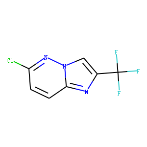 IMIDAZO[1,2-B]PYRIDAZINE, 6-CHLORO-2-TRIFLUOROMETHYL-