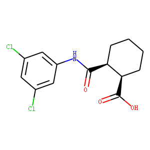 (±)-cis-2-(3,5-Dichlorophenylcarbamoy)cyclohexanecarboxylic Acid