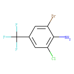 2-BROMO-6-CHLORO-4-(TRIFLUOROMETHYL)ANILINE