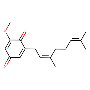 2-[(Z)-3,7-Dimethyl-2,6-octadienyl]-6-methoxy-2,5-cyclohexadiene-1,4-dione