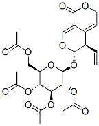 (5R-trans)-5,6-dihydro-6-[(2,3,4,6-tetra-O-acetyl-beta-D-glucopyranosyl)oxy]-5-vinyl-1H,3H-pyrano[3,