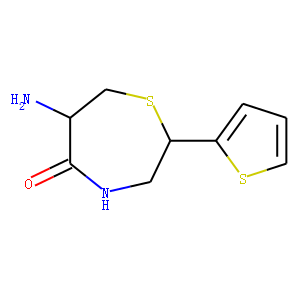 (2S,6R)-6-Amino-5-oxo-2-(2-thienyl)perhydro-1,4-thiazepine