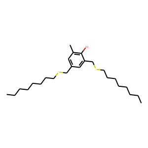 2-Methyl-4,6-bis(octylsulfanylmethyl)phenol