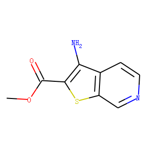 Thieno[2,3-c]pyridine-2-carboxylic acid, 3-amino-, methyl ester (9CI)