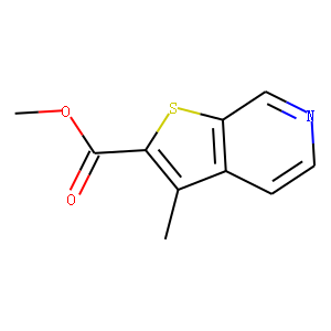 Thieno[2,3-c]pyridine-2-carboxylic acid, 3-methyl-, methyl ester (9CI)