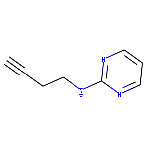 2-Pyrimidinamine, N-3-butynyl- (9CI)