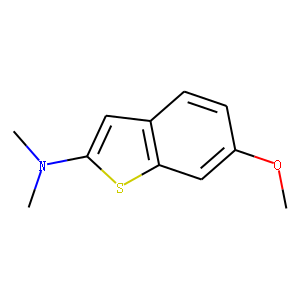 Benzo[b]thiophen-2-aMine, 6-Methoxy-N,N-diMethyl-