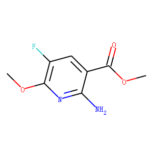 3-Pyridinecarboxylicacid,2-amino-5-fluoro-6-methoxy-,methylester(9CI)