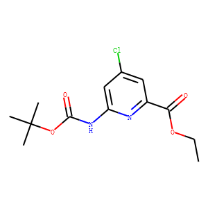 Ethyl 6-(tert-Butoxycarbonylamino)-4-chloropicolinate