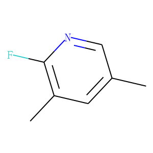 Pyridine, 2-fluoro-3,5-dimethyl- (9CI)