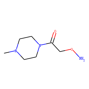 Piperazine, 1-[(aminooxy)acetyl]-4-methyl- (9CI)