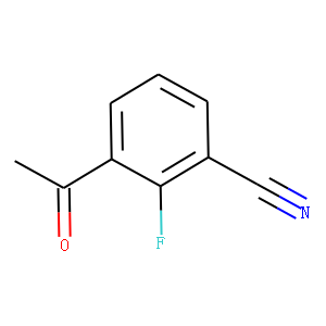 Benzonitrile, 3-acetyl-2-fluoro- (9CI)