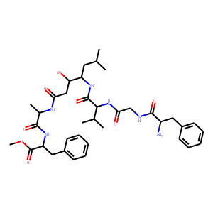 phenylalanyl-glycyl-valyl-statyl-alanyl-phenylalanine methyl ester